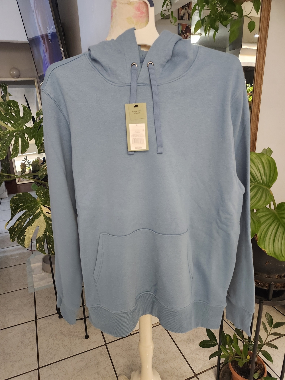 Goodfellow & Co Light Blue Men's Pullover Hoodie